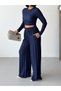 Double Suit with Drawstring Detail on the Sides - 5