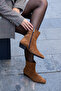 Carla Suede Look Low Heel Women's Boots – Comfortable Wear, Elegant Design - 3