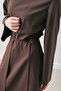 Anvelop Classic Dress with Skirt Brown - 6
