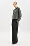 Polo Neck Striped T-Shirt Anthracite - 5
