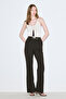 Flare leg classic pants bitter brown - 3