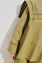Sailor Collar Striped Shirt Khaki - 4