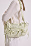 Büzgü Detailled Shoulder Bag Yellow - 3