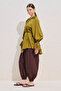 Lace Sleeves Edition Blazer Oil Green - 6