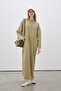 Oversize Long Casual Dress Yellow - 4