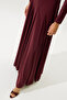 ASIA EVENING DRESS BURGUNDY - 4