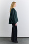 Milana Cashmere Jacket Green - 3