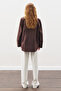 Classic Shirt with Wide Cuffs Bitter Brown - 7