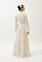 BRIDGERTON Evening Dress Ecru - 8
