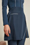 Tested Belted Swimsuit Skirt Navy Blue - 7