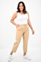 Women's Plus Size High Waist Draped Pants 6201-25