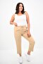 Women's Plus Size High Waist Draped Pants 6201-25 - 2