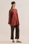 Embroidered Wide Sleeved Blouse Tiles - 5
