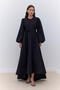 Jakarli Tail-Ended Evening Dress Black - 2