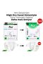 Natural Double Soft Ultra Baby Diaper Package Size 6 Xlarge 62 Pieces - 3