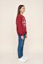 Girl's Sweatshirt 2 Thread Count Fleece-Lined Christmas-Themed - 2