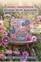 Stained Glass Vitray Flower Garden 20X20 cm Large Coloring Book, for Children and Adults