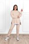Women's Plus Size Side Zipper Detailed Tracksuit Set 3613-23 - 6
