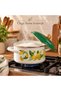 20 cm Enamel Lemon-Patterned Yogurt Fermentation Pot – 3 Liters - 3