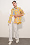 3854 Plaid Pattern Double Pocket Shirt - 2