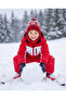 Girls and Boys Thick Inflatable Ski Pants with Elastic Waist - 7