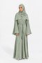 Premium Textured Pleated Maxi Dress for Women – Elegant Modest Everyday Wear - 4