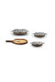 Stone-Age Terra 7 Piece Non-Scratch Fireproof Non-Stick Induction Cookware Set