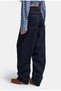 Women's Indigo Color Cindy 7w5-50 Skater Fit Loose Fit Inseam Height 80cm Denim Jean - 6