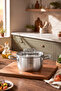 Grace Induction Base Steel Pot 22 cm 3.8 Lt