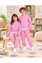 Kids & Baby Unisex Crew Neck Fleece-Lined Winter Sweatshirt Nursery Tracksuit Set 3-8 Years - 6