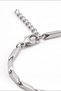 Cube Triangle Model Men's Steel Bracelet - Adjustable 22 cm - 3