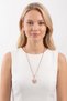 Star Model Zircon Stone Gold Color Stainless Steel Women's Necklace - 65 cm - 3