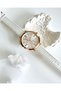 - WOMEN'S WRISTWATCH-LEATHER CORD (WHITE) - 4