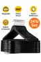 24 Pieces of Luxury Black Hangers with Wooden Look Plastic a Quality Clothes Hangers