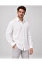 Men's Striped Crepe Fabric Long Sleeve Shirt - Comfortable Fit - 3