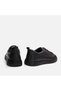 Men's black genuine leather casual shoes - 5