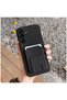 Samsung Galaxy A35 5g Compatible Case with Stand and Card Holder Silicone Case Black - 3