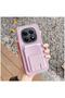 Xiaomi Redmi Note 15 5g Compatible Case Flexstand Card Holder Silicone Case Rose Gold - 3