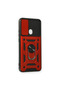 Oppo A15 Case with Pars Lens Ring Silicone - Red - 2