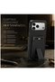 iPhone 18 Compatible Case Flexstand Card Holder Silicone Case Brown - 3