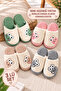 3-Piece Silent Sole Women's Slippers Indoor House Slippers Guest Slippers Dowry Bundle Slippers