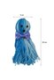 Octopus Shaped Cute Cat Toy with Bells and Strings and Colorful Tassels (5690) - 4