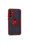 Samsung Galaxy A25 5g Case Montreal Ringed Silicone Cover - Red
