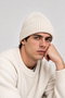 Wool Beret Women Men Unisex Winter Hat White - 4