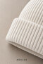 Wool Beret Women Men Unisex Winter Hat White - 3