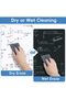 4 Pack Magnetic Microfiber Whiteboard Cleaning Cloths,25cm x 25cm,Gray - 4