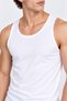 Premium Soft Basic 100% Cotton Combed White Men's Undershirt 6-Pack - 3