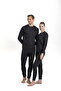Unisex Winter Black Comfortable Use Flexible Thermal Underwear Set 3Rd Level - 2