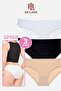 Pack of 3 women's panties three colors - 5