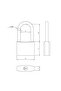 500850 Padlock Satin 30 mm - 2